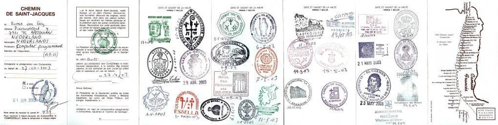 &laquo;Credencial del Peregrino&raquo;