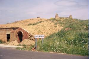 Ondergrondse woningen in Reliegos