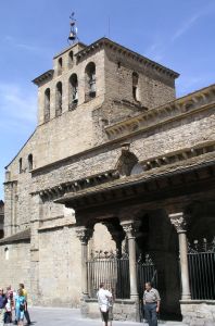 De romaanse katedraal van Jaca