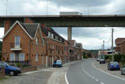 Het dorp Beez bij Namen